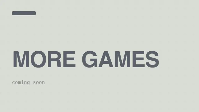 Placeholder image for upcoming browser games